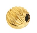 14Kt Gold Filled Twisted Curved Tube- 1.5Mm X 15Mm