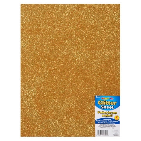 Stiffened Glitter Friendly Felt Sheets- 9" X 12"