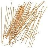 14K Gold Filled Headpins - 24 Gauge, 2 Inch