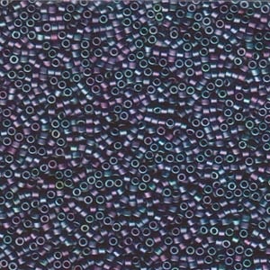 Db1052 Matte Metallic Blue-Green-Gold Iris - Miyuki Delica Seed Beads - 11/0
