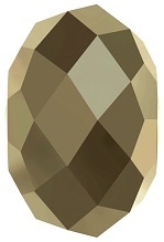 Swarovski 6Mm Briolette Bead (Gemstone) Metallic Light Gold 2x