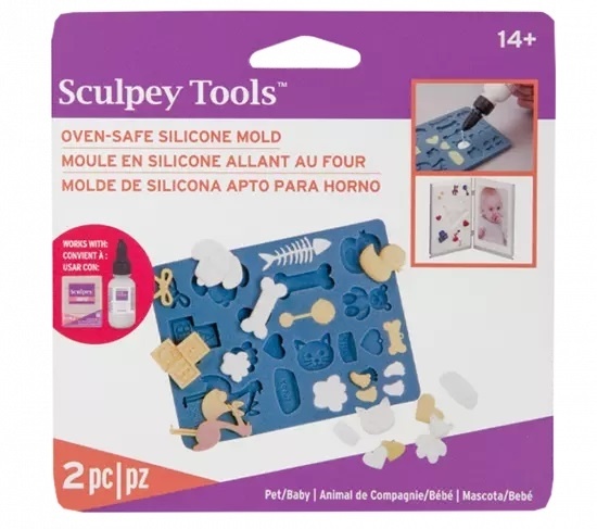 Sculpey Tools™ Oven-Safe Molds: Pet/Baby