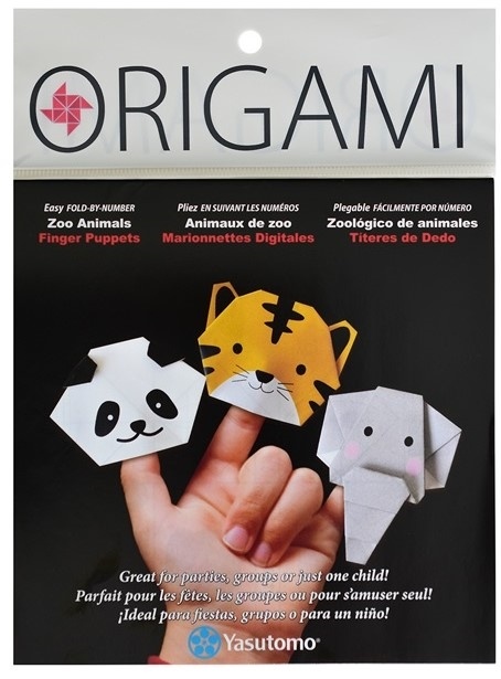 #4348 - Yasutomo Fold'ems Origami Paper - Zoo Animals