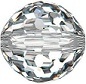 Swarovski 12Mm Flowerette Without Center Stone-Crystal/Silver