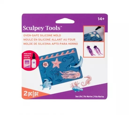 Sculpey Tools™ Oven-Safe Molds: Sea Life