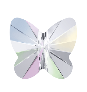 Swarovski 12Mm Butterfly Bead Crystal Ab
