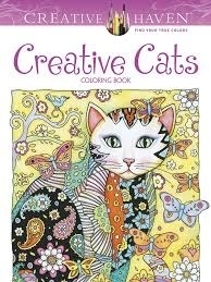 Creative Cats Coloring Book - Creative Haven, Artwork By Marjorie Sarnat