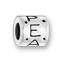 Sterling Large Hole Bead - #381 Peace