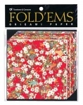 #4312 - Yasutomo Fold'ems Origami Paper - Yuzen Washi Assortment - 5 7/8"
