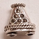 Marcasite Small 2 To 1 Cone End