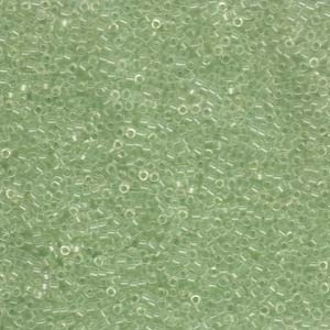 Db1404 Transparent Pale Green Mist - Miyuki Delica Seed Beads - 11/0