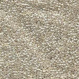 Db035 Galvanized Silver - Miyuki Delica Seed Beads - 11/0