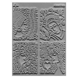 Lisa Pavelka Texture Stamp - About Face