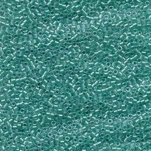 Db904 Sparkling Turquoise Lined- Miyuki Delica Seed Beads - 11/0