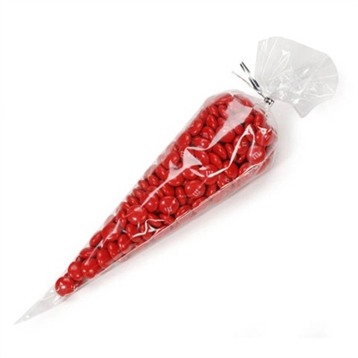 Darice Clear Treat Bags - 12" Cone Shaped
