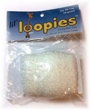 Lil' Loopies Doll Hair - White