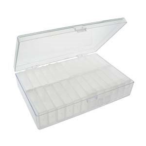 Beadsmith Bead Storage Container - Flip Top - 12 Container