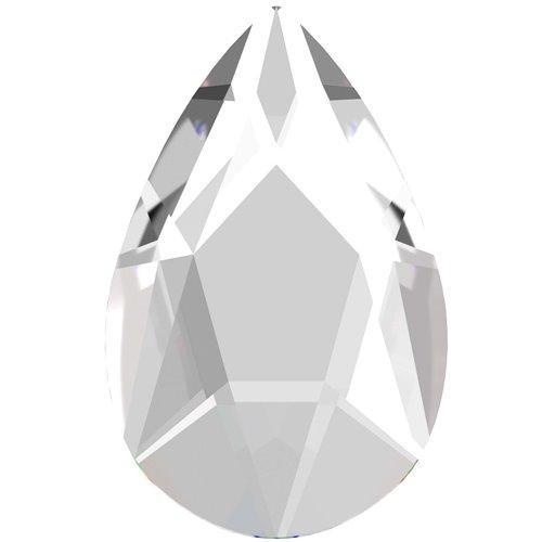 Swarovski 8 X 5Mm Jewel Cut Pear- Crystal