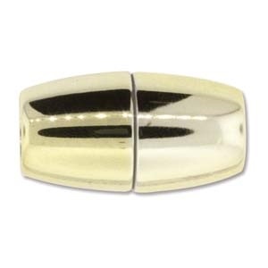 17 X 31Mm Large Hole Magnetic Clasp-Gold