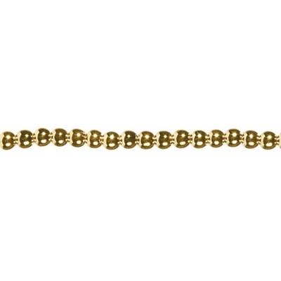 3.5Mm Japanese Quality Acrylic Pearls - Gold