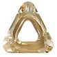 30Mm Triangle Cosmic Ring Golden Shadow
