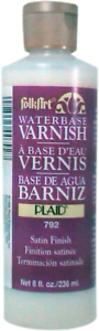 Folkart ® Finishes - Waterbase Varnish, 8 Oz