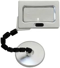 Hawk Table Top Magnifier Lamp-4 X 2 Inch Lens With 2.5 & 5X Power & Flexible Neck