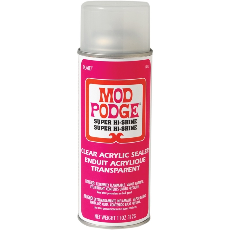 Mod Podge ® Acrylic Sealer - Super Gloss/ Super Hi-Shine