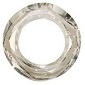 14Mm Round Cosmic Ring Silver Shade