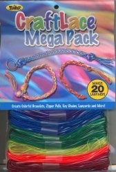 Mega Pack-14 Ten Yard Hanks-Translucent