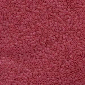 Db778 Dyed Matte Transparent Cranberry - Miyuki Delica Seed Beads - 11/0