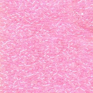 Dbm0055 Lined Pale Pink Miyuki Delica Seed Beads - 10/0