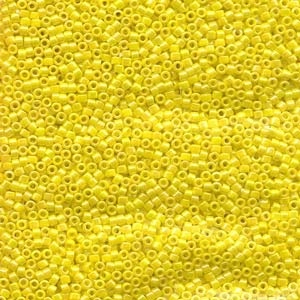 Db160 Opaque Yellow Ab - Miyuki Delica Seed Beads - 11/0