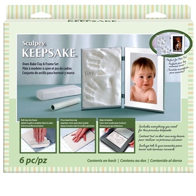 Sculpey Keepsake Clay And Frame Set - Create Cherished Memories