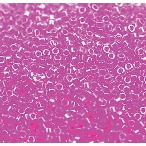 Db2037 Luminous Hot Magenta Miyuki Delica Seed Beads 11/0