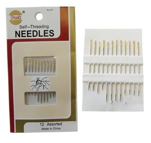 Self-Threading Needles