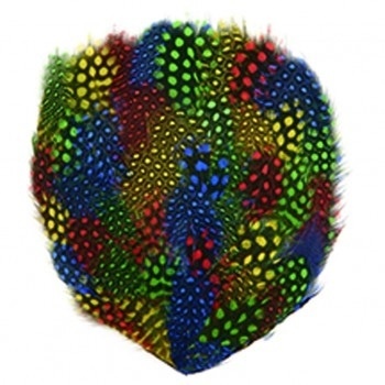 Mix Dyed Guinea Feather Pad