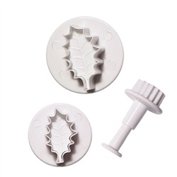 Lisa Pavelka Embossing Cutter Veined Holly Leaf