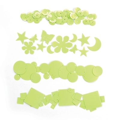 Dream Sequins™- Cream Lime