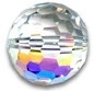 Swarovski 16Mm Multifaceted Round-Crystal Ab