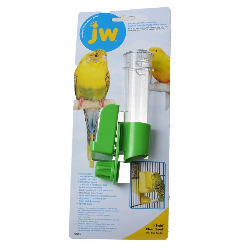 Jw Insight Clean Seed Silo Bird Feeder