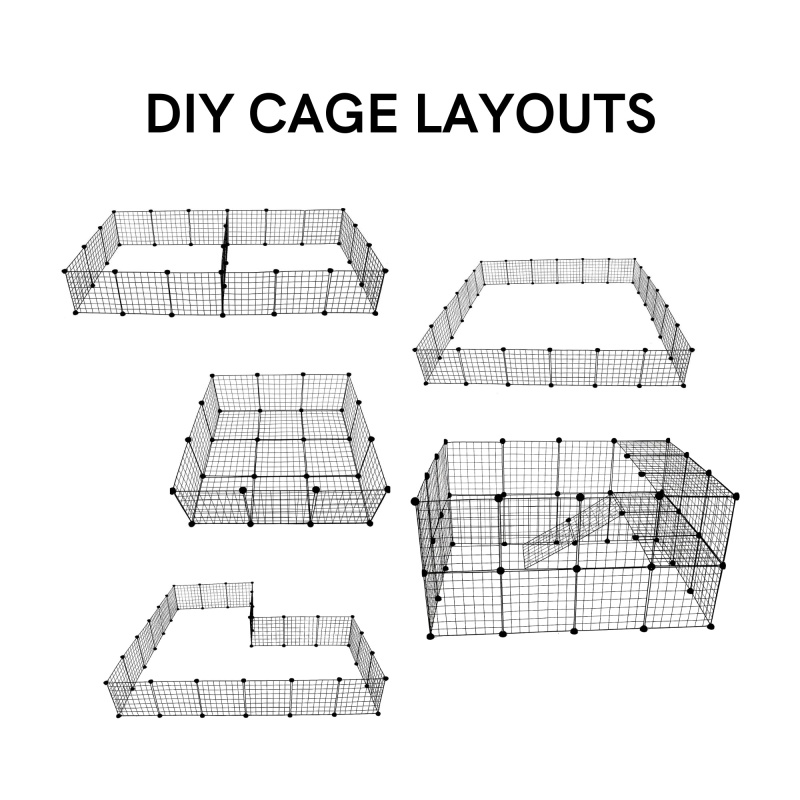 Midlee Guinea Pig Cage Panels Set Of 36 Diy Cage