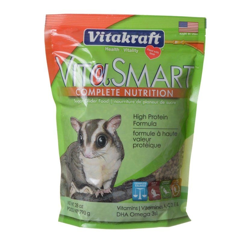 Vitakraft Vitasmart Complete Nutrition Sugar Glider Food