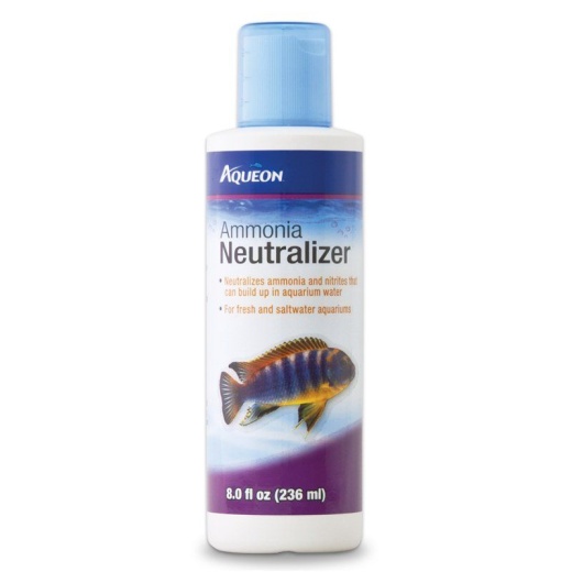 Aqueon Ammonia Neutralizer - 8 Fl Oz: Fresh & Saltwater Aquarium Water Conditioner