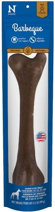 N-Bone BBQ Chew Bone for Dental Health Large