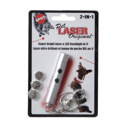 Spotbrites 2 In 1 Laser Pet Toy Exerciser