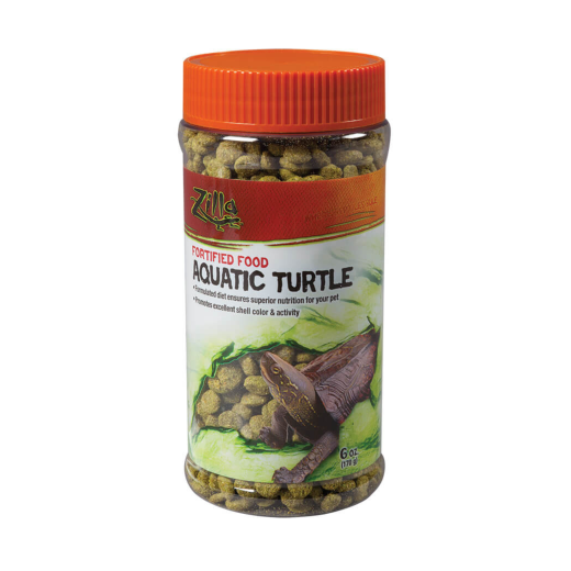 Zilla Aquatic Turtle Food - 6 Oz