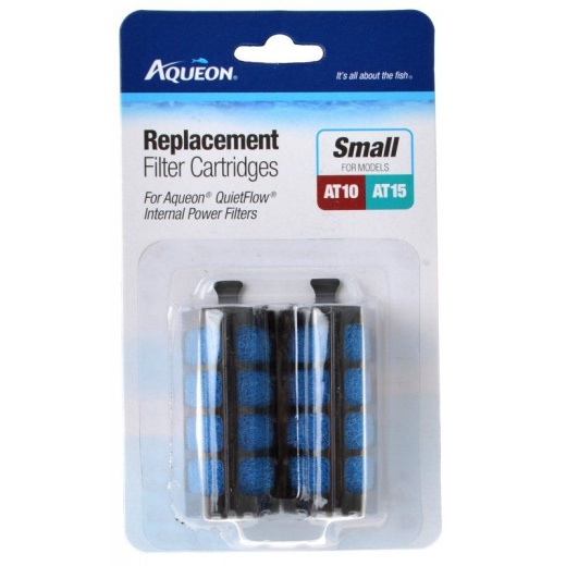 Aqueon Replacement Filter Cartridges for QuietFlow Filters - Small