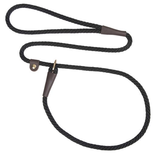 Mendota Slip Leash - Small 3/8 Inch - Red / 6 Feet