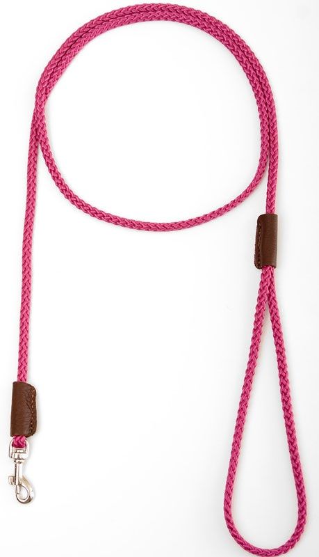 Mendota Show Snap Leash - Raspberry